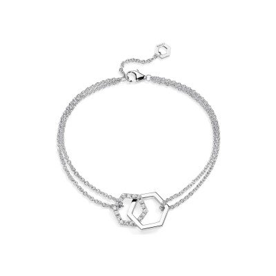 Bracelet Burato Amuleto Fine en or blanc et diamants